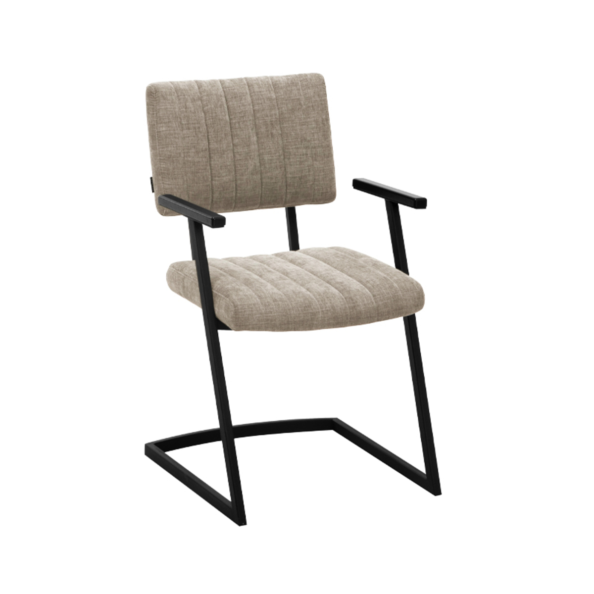 Eetkamerstoel Mats Naturel - Stof - DOK 2 Essentials