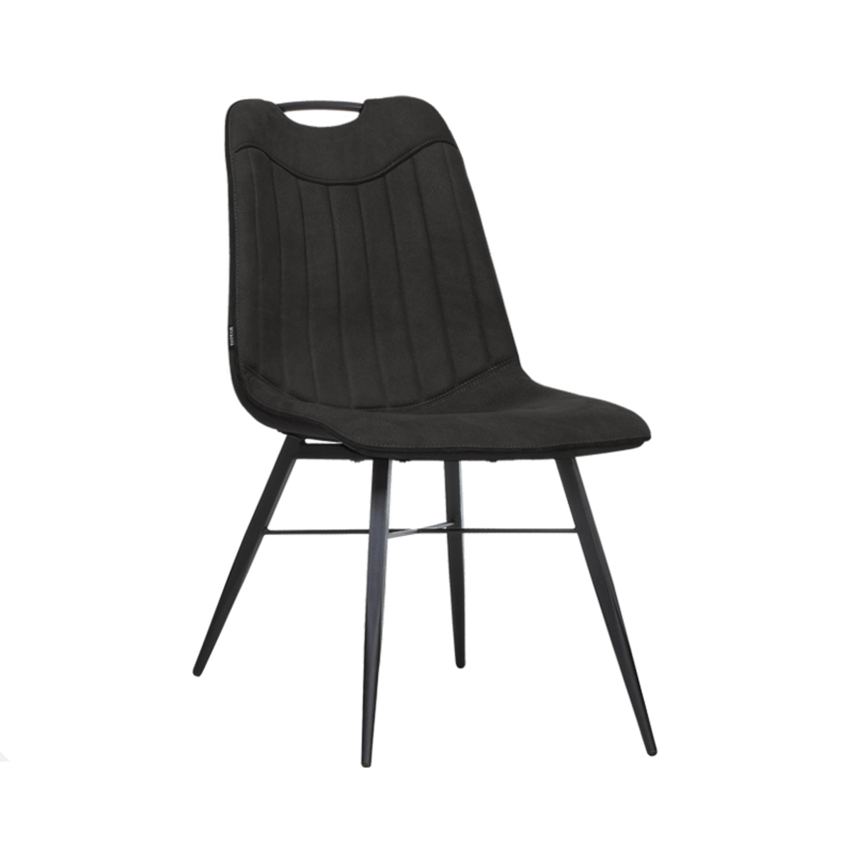 Eetkamerstoel Trofee Grijs Antraciet - Microfiber - DOK 2 Essentials