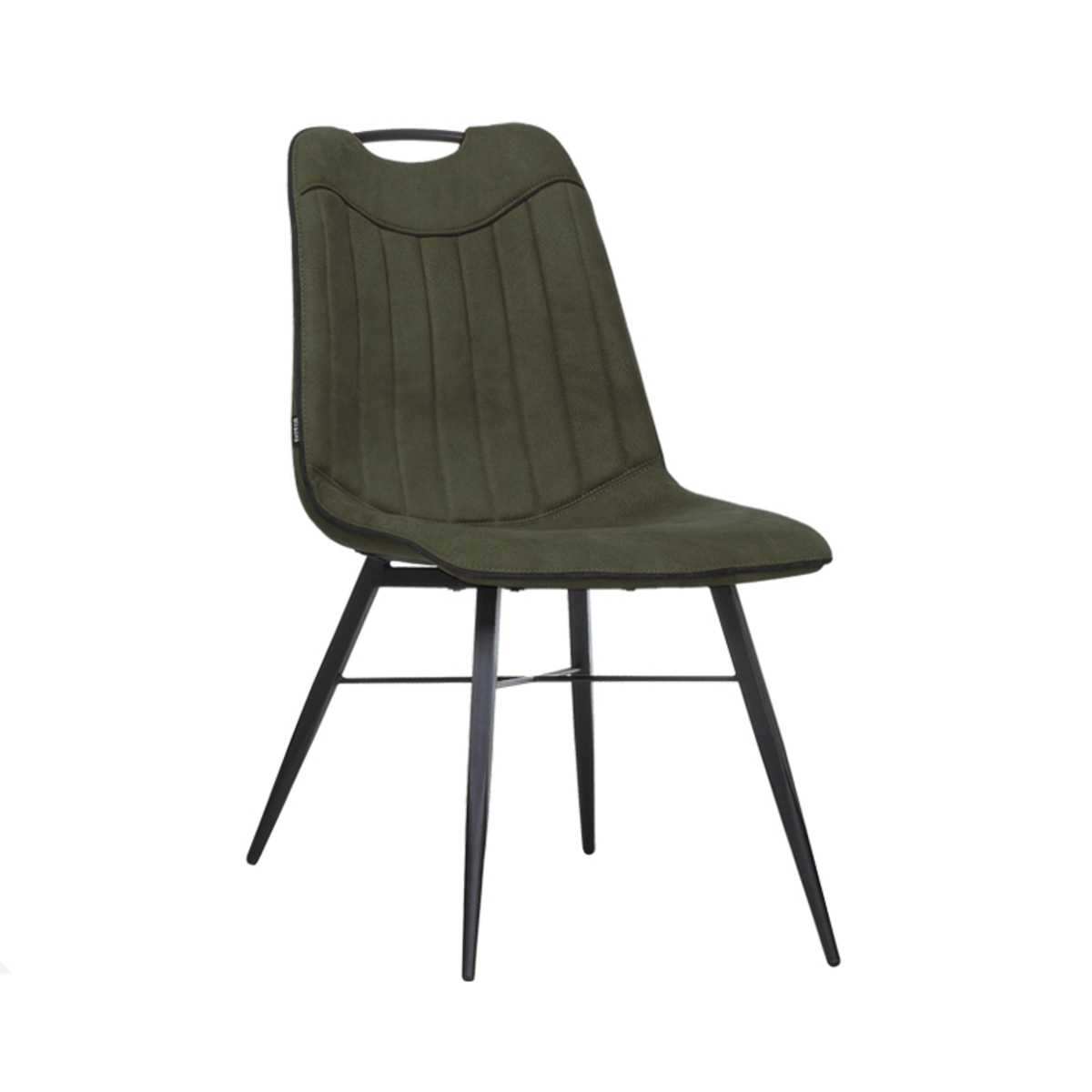 Eetkamerstoel Trofee Groen - Microfiber - DOK 2 Essentials