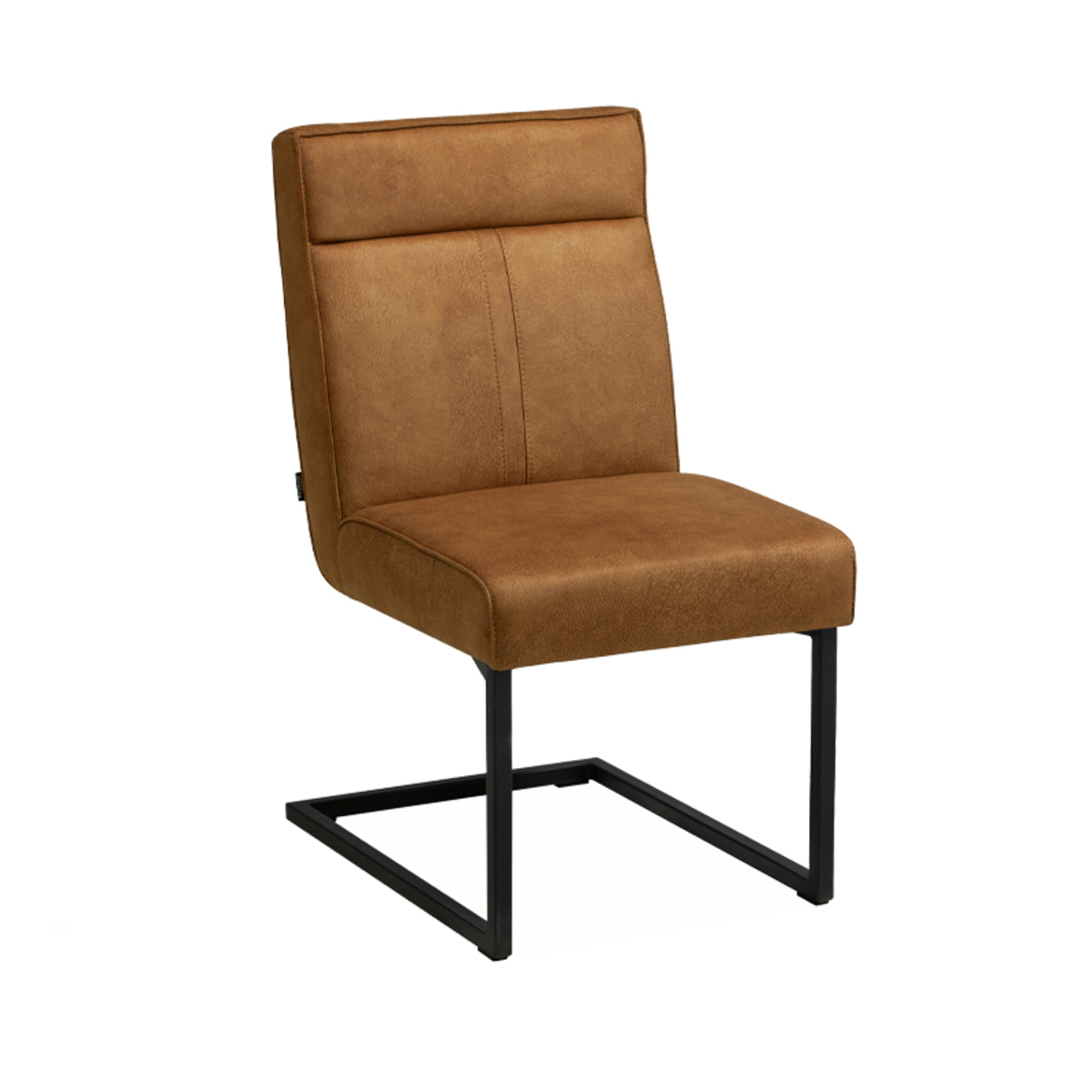 Eetkamerstoel  Bruin Cognac - Microleder - DOK 2 Essentials