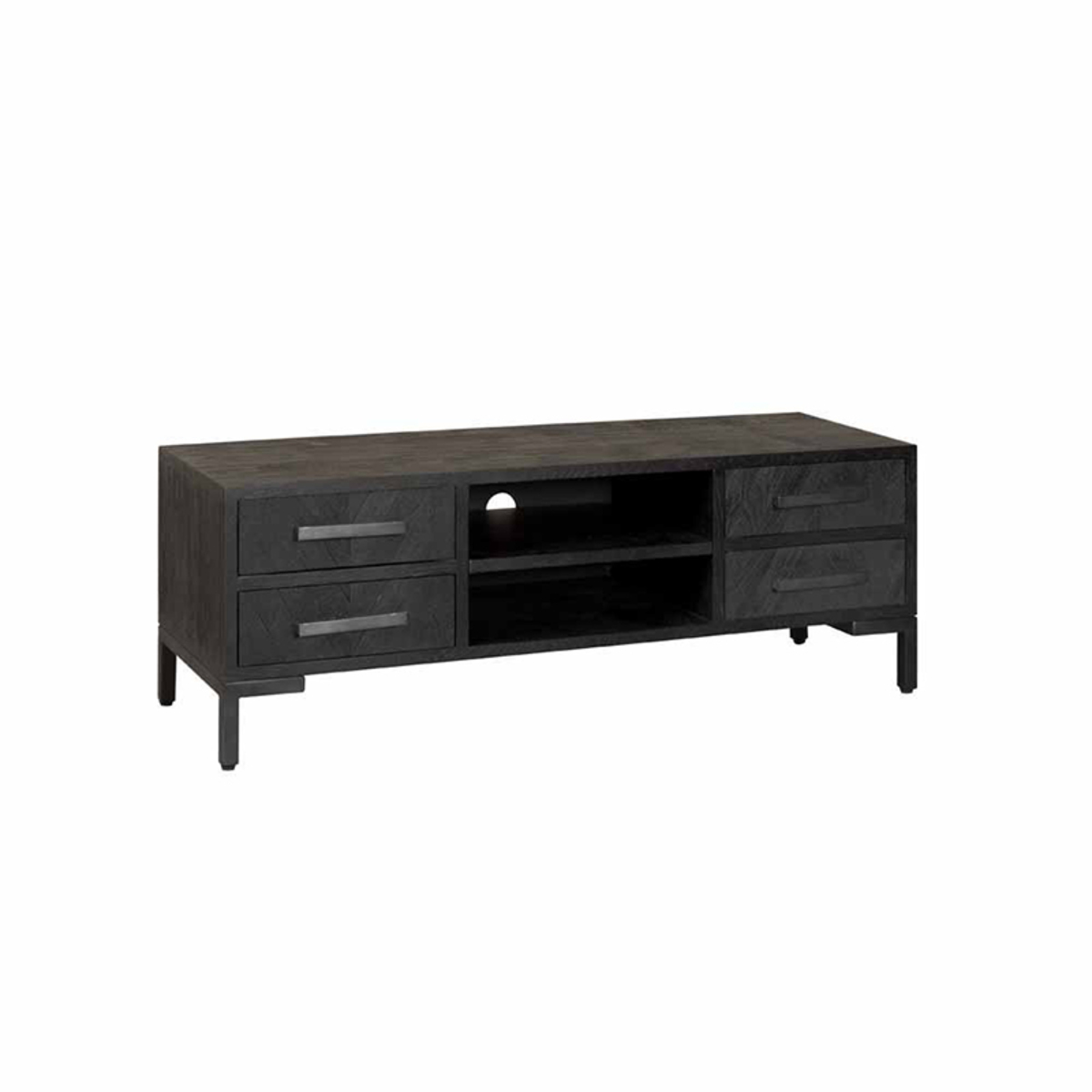 Tv-meubel Marmande Zwart - Hout - DOK 2 Essentials