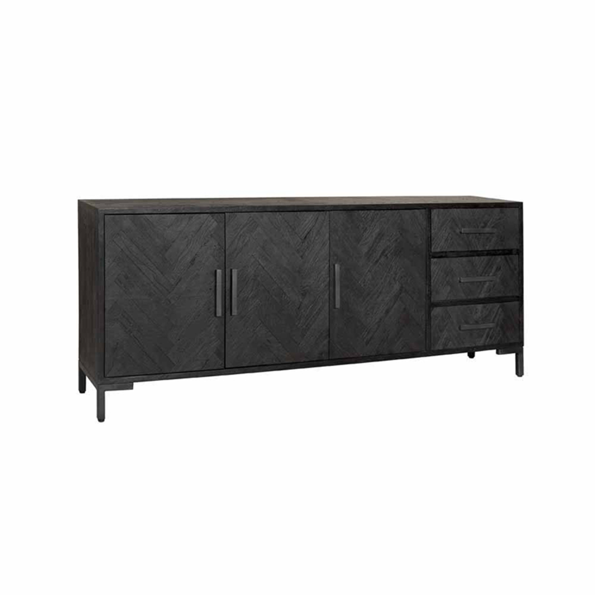 Dressoir Marmande Zwart - Hout - DOK 2 Essentials