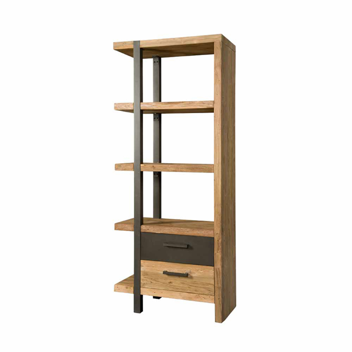 Boekkast Nantes Bruin Hout - Teak - DOK 2 Rustique