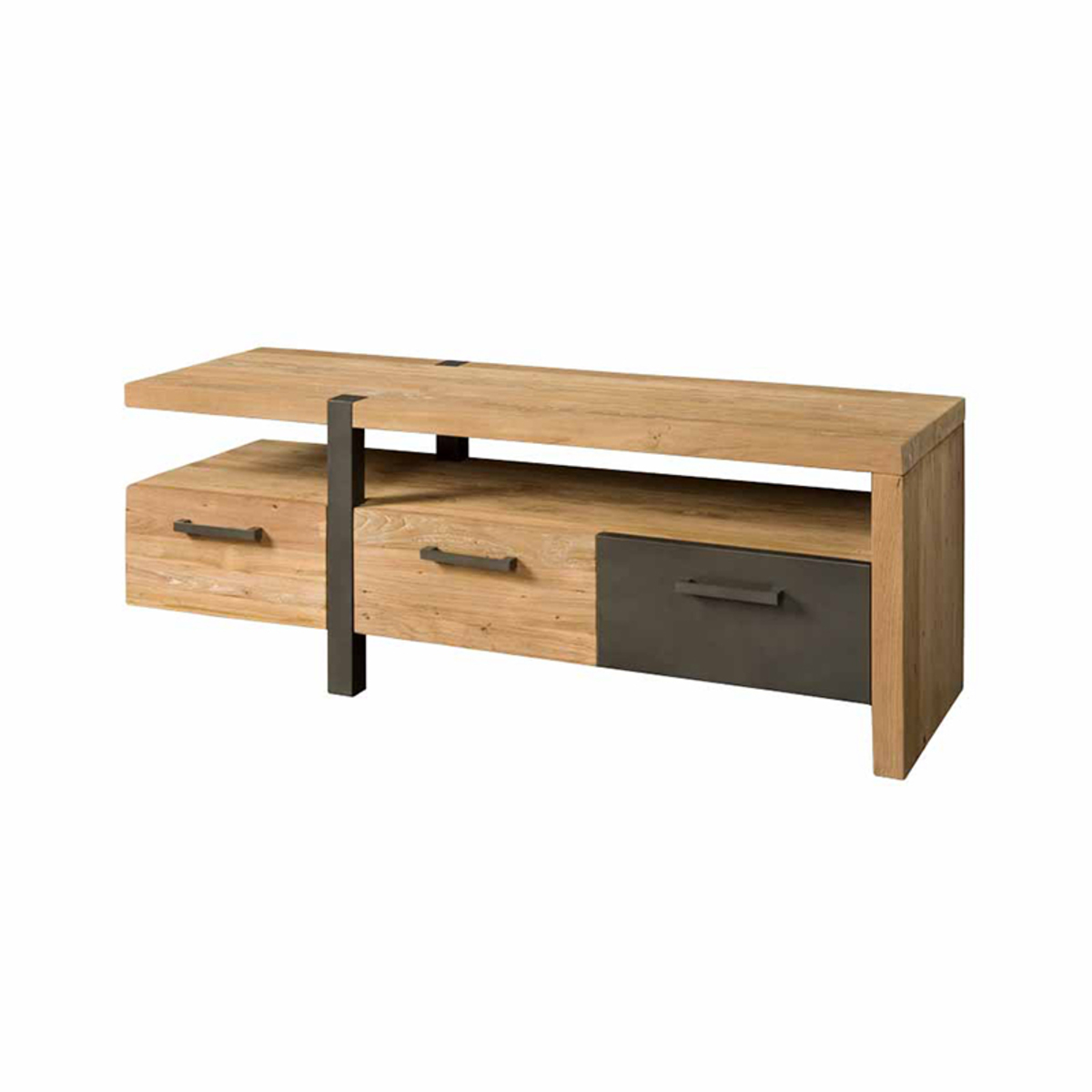 Tv-meubel Nantes Bruin Hout - Teak - DOK 2 Rustique
