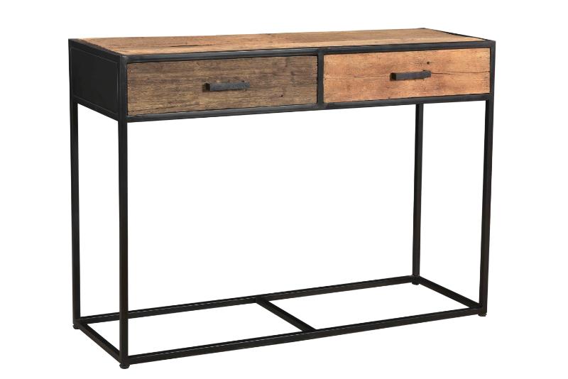 Sidetable Dakota Bruin - Hout - Living Furn