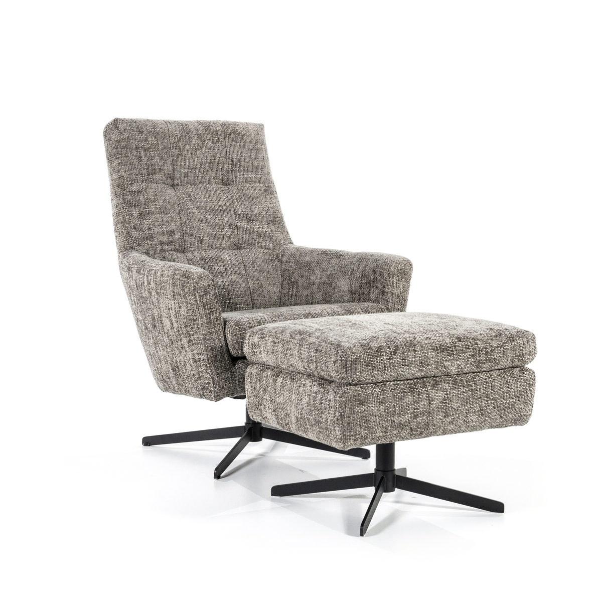 Fauteuil Dea Groen - Stof - Sevn