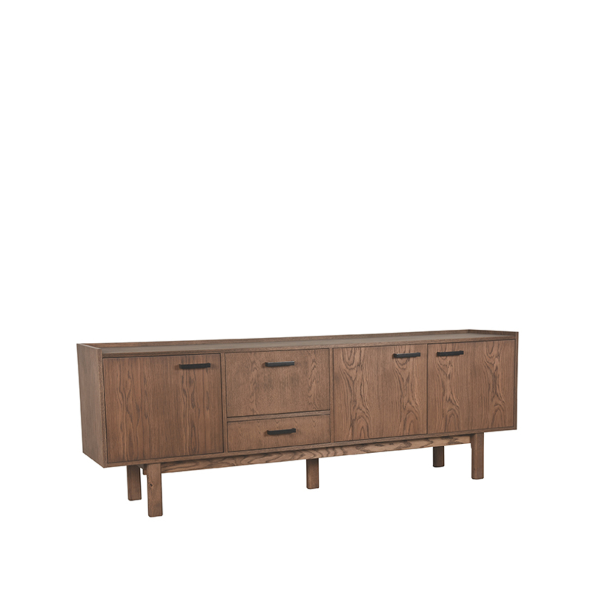 Dressoir Cali Bruin Smoke - Eiken - LABEL51