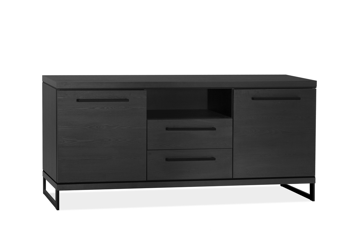 Dressoir Firenze Zwart - Hout - DOK 2 Essentials