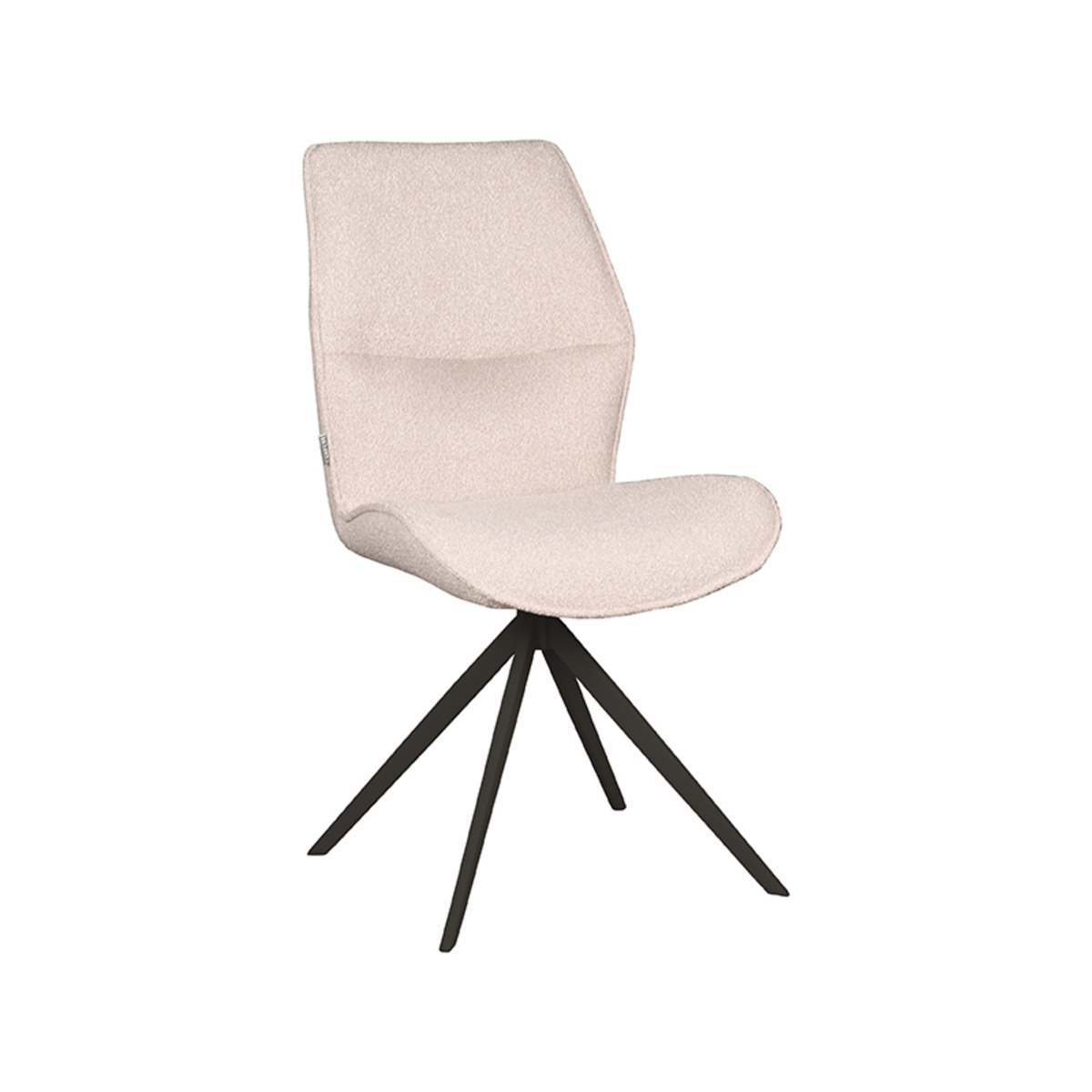 Eetkamerstoel Comfy Naturel - Boucle - LABEL51