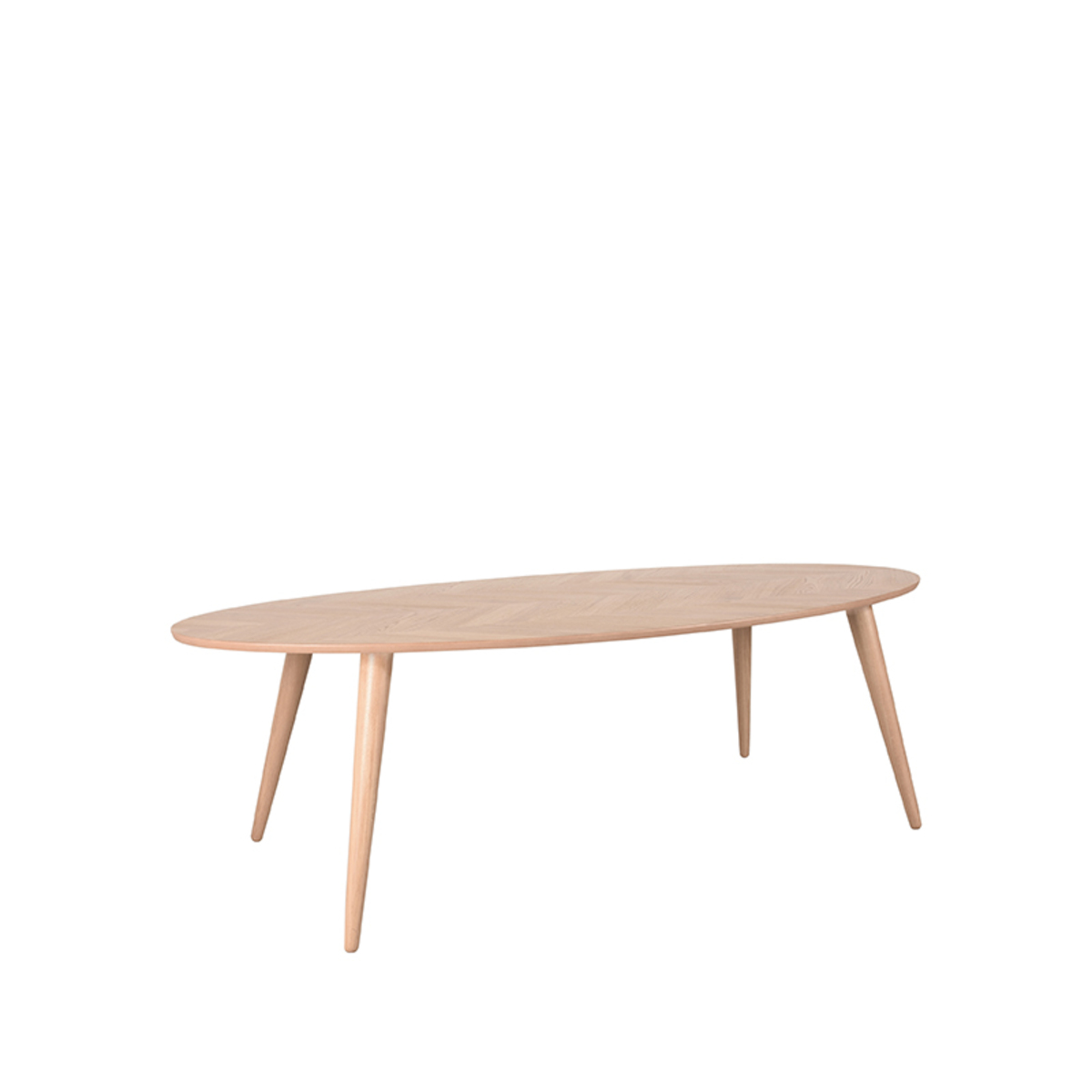 Eetkamertafel Ines Naturel - Eiken - LABEL51