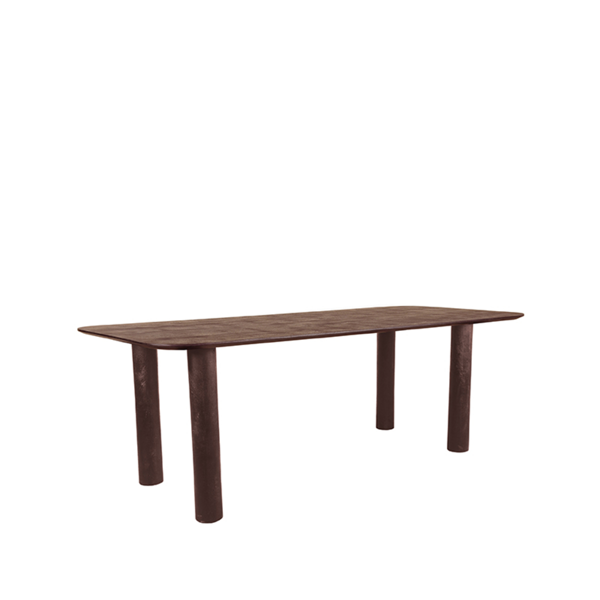 Eetkamertafel Lucy Bruin Espresso - Mangohout - LABEL51