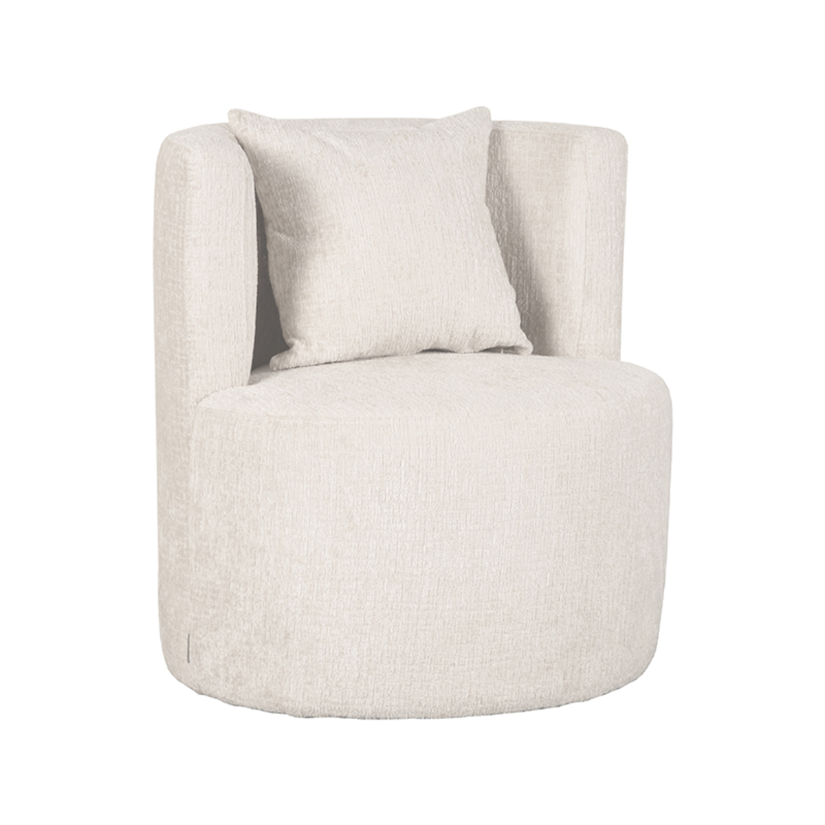 Fauteuil Evy Naturel - Fluweel - LABEL51