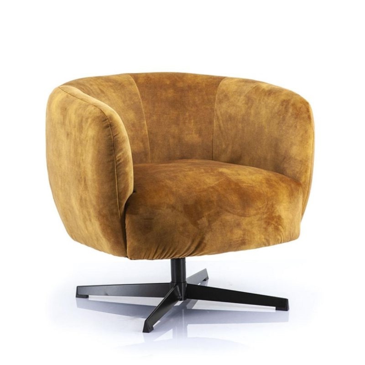 Fauteuil Jaimey Geel - Stof - Eleonora