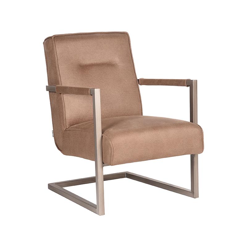 Fauteuil Jim Naturel Stone - Microfiber - LABEL51