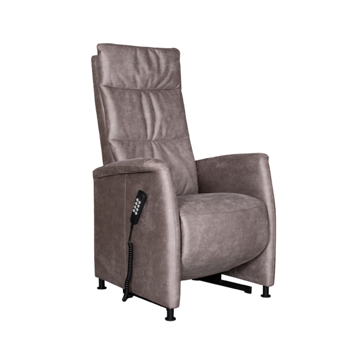 Fauteuil Benson Grijs Clay - Microleder - DOK 2 Essentials