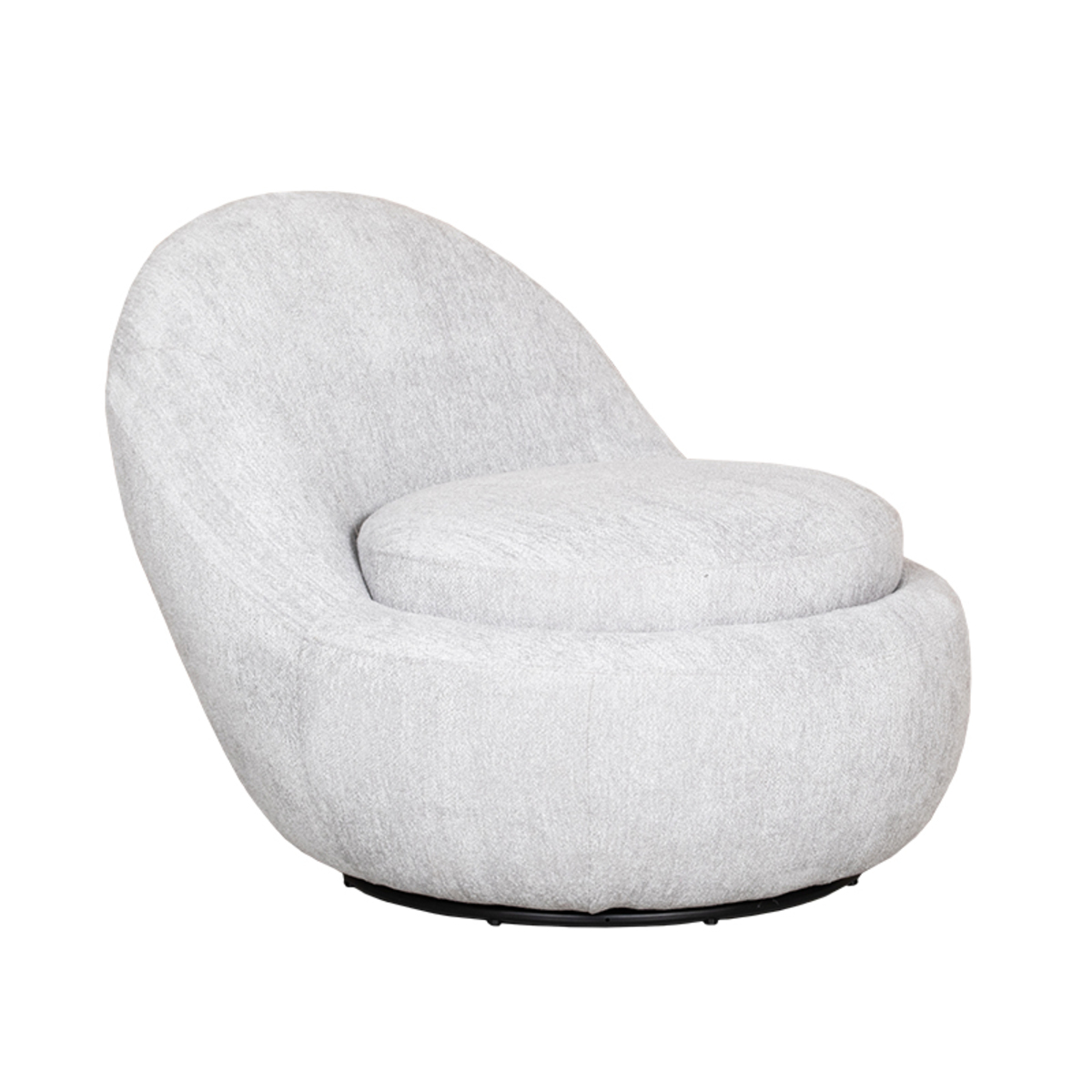 Fauteuil Emma Grijs - Stof - DOK 2