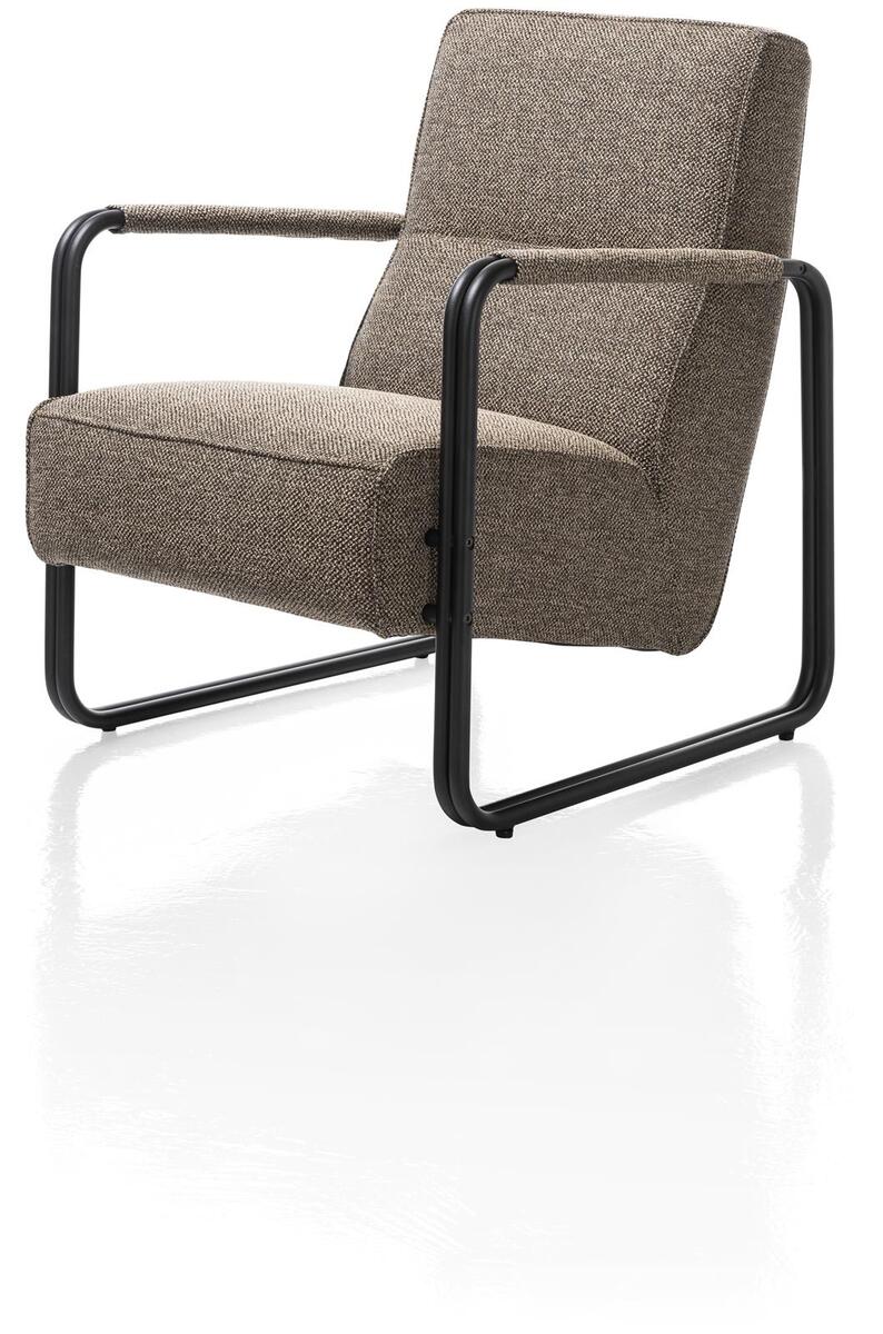 Fauteuil Barletta Bruin - Stof - Happy at Home