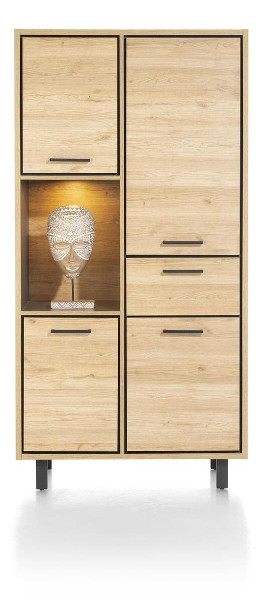 Bergkast Ostrava Naturel - Hout - Happy at Home