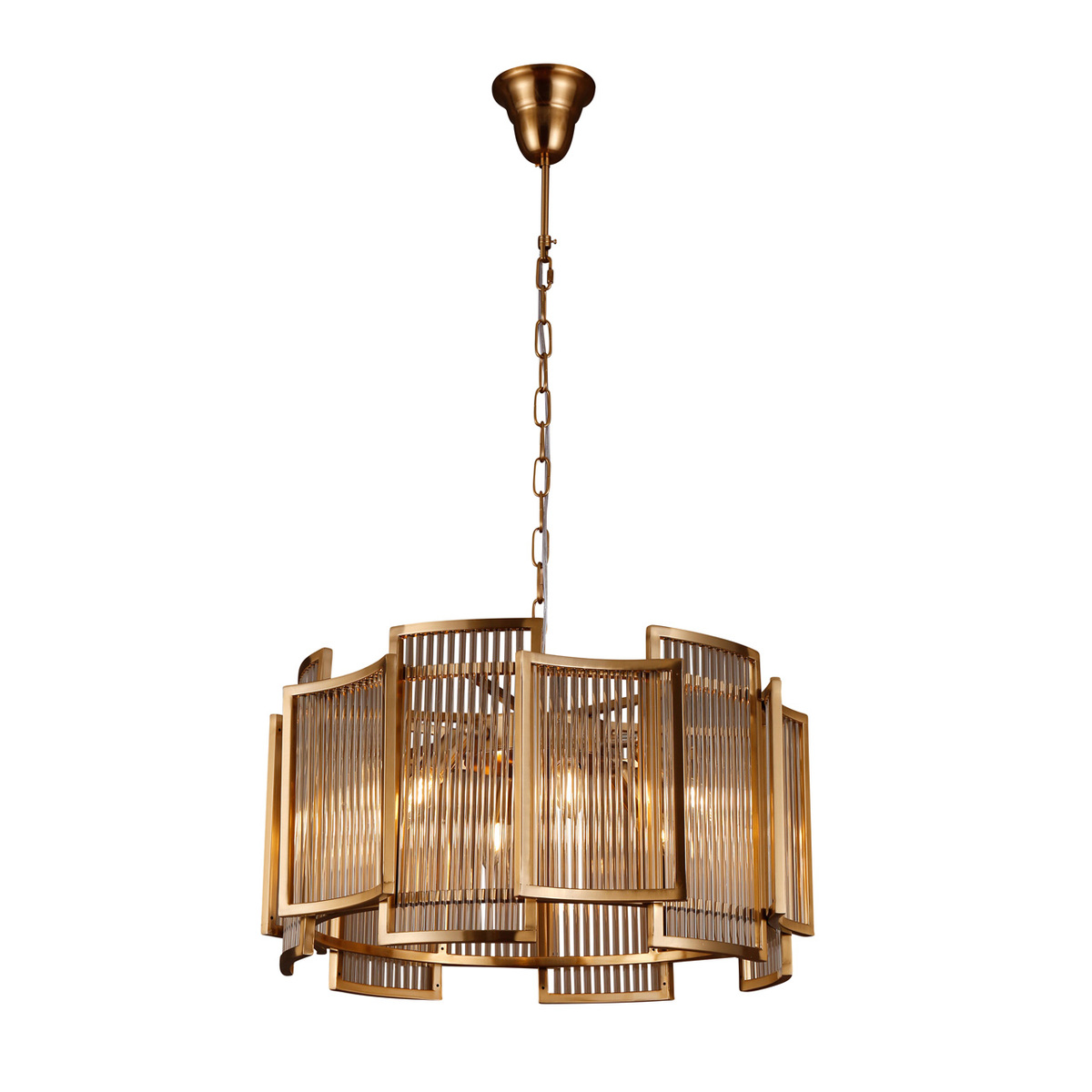 Hanglamp Richmond Decoration Geel Goud - Metaal - Richmond Interiors