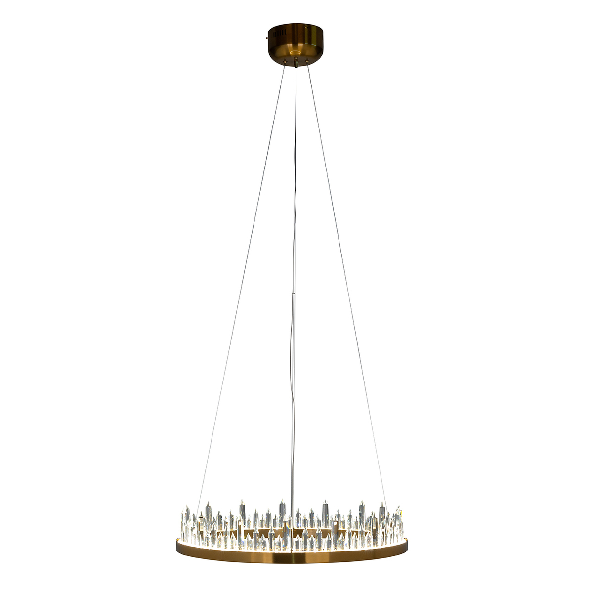 Hanglamp Richmond Decoration Geel Goud - Metaal - Richmond Interiors