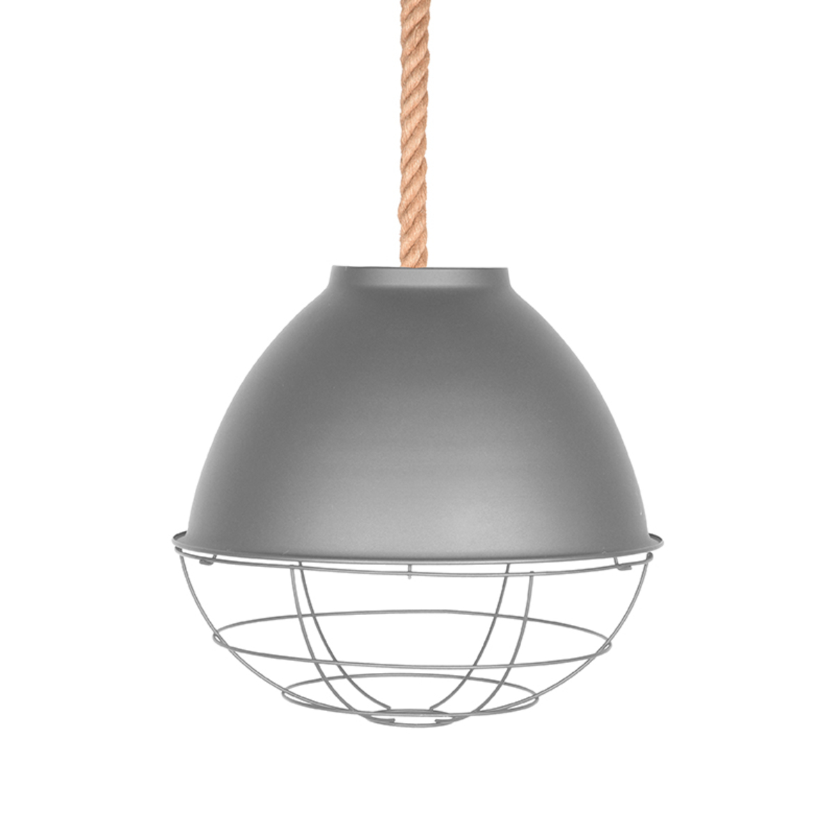 Hanglamp Trier Grijs Concrete - Metaal - LABEL51