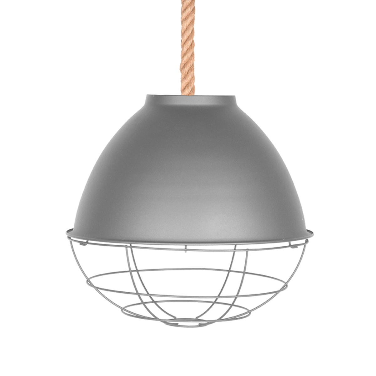 Hanglamp Trier Grijs Concrete - Metaal - LABEL51