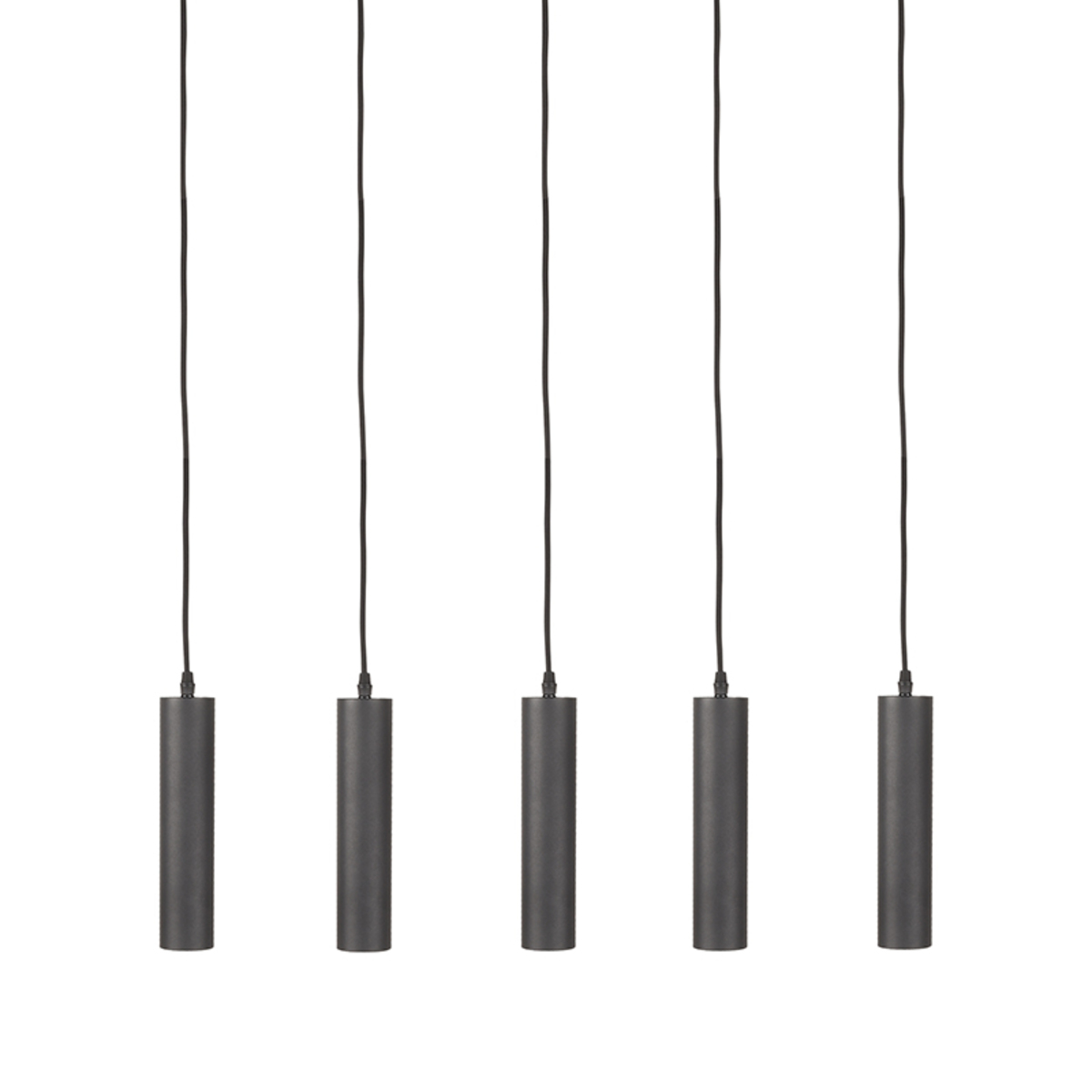 Hanglamp Ferroli Zwart - Metaal - LABEL51