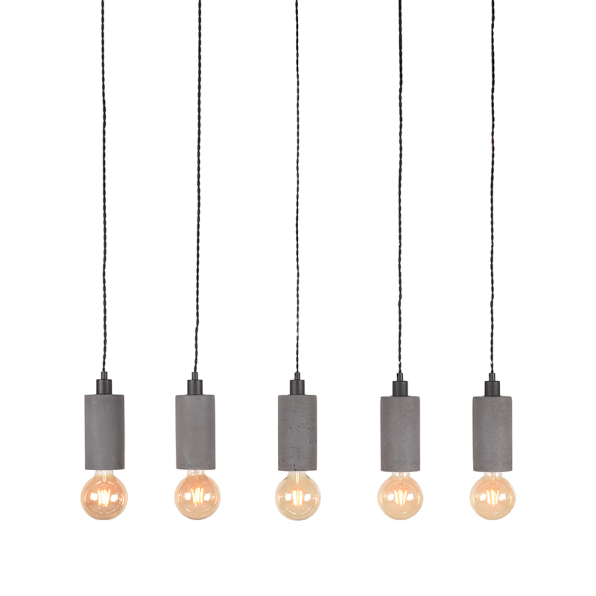 Hanglamp Fresco Grijs Concrete - Beton - LABEL51