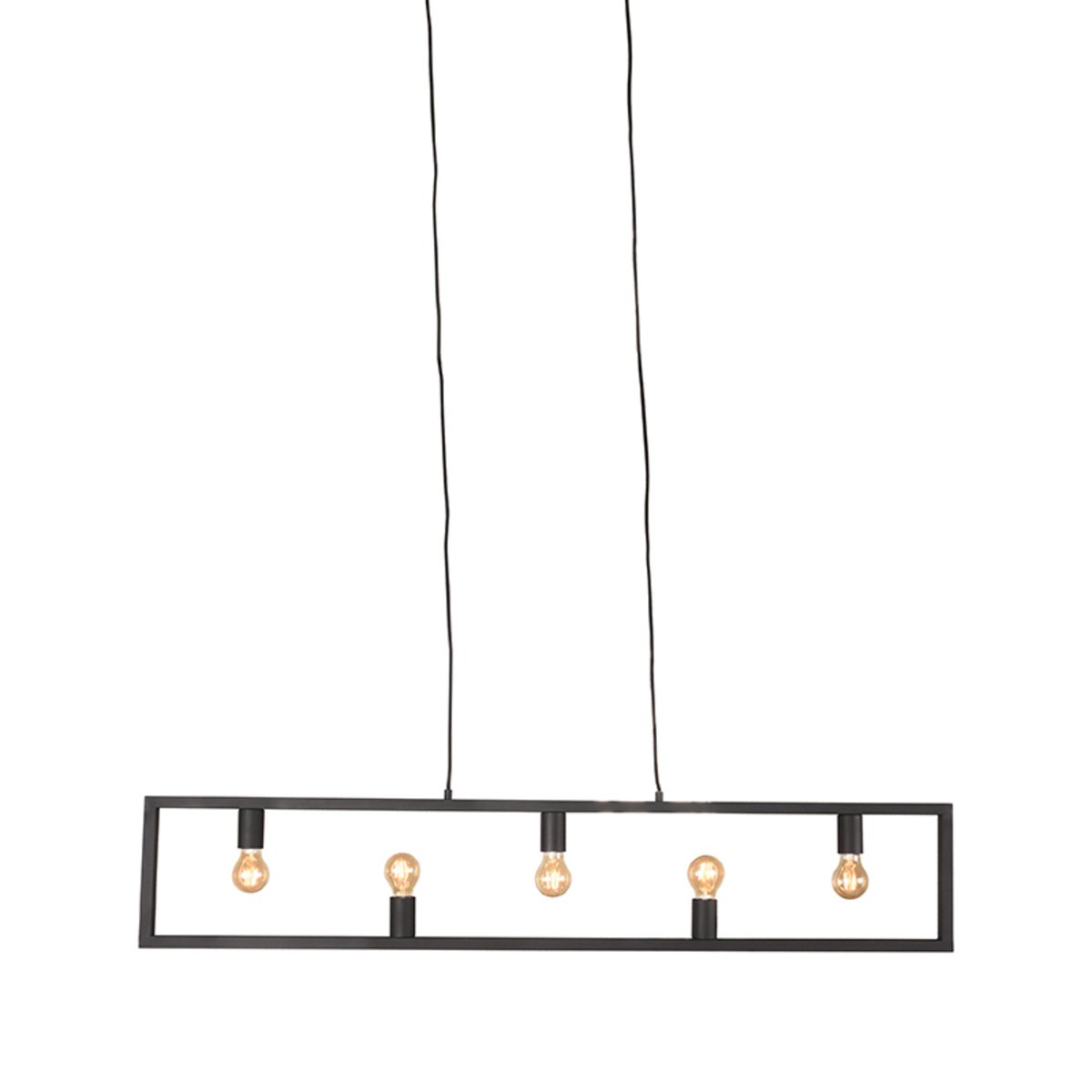 Hanglamp Quadrato Zwart - Metaal - LABEL51
