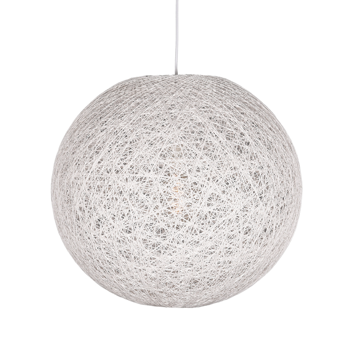 Hanglamp Twist Wit - Vlas - LABEL51