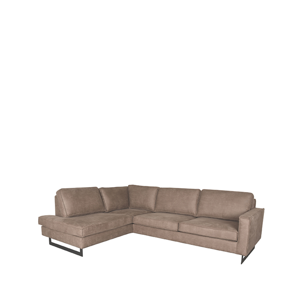 Bank Allure Bruin Taupe - Stof - LABEL51
