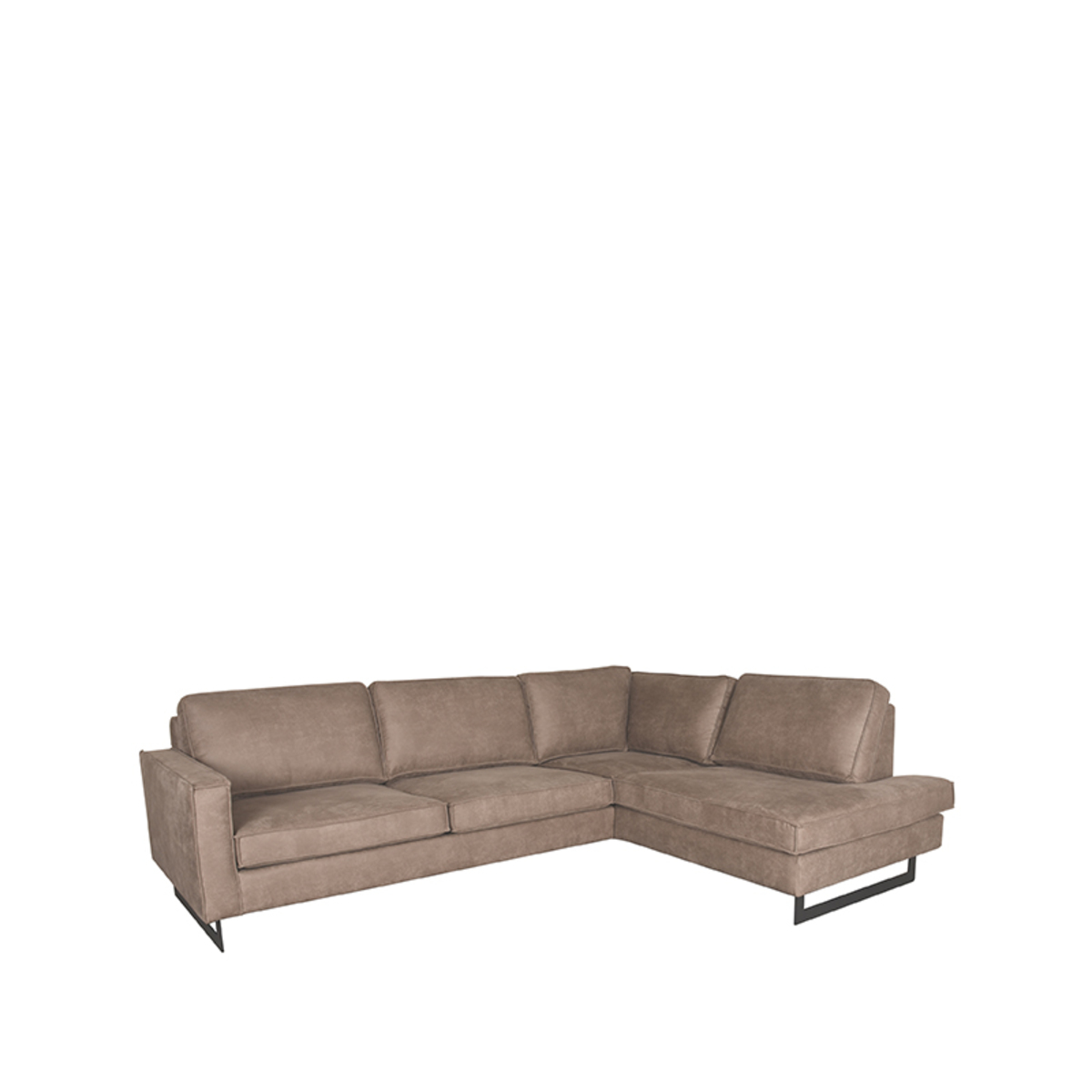 Bank Allure Bruin Taupe - Stof - LABEL51