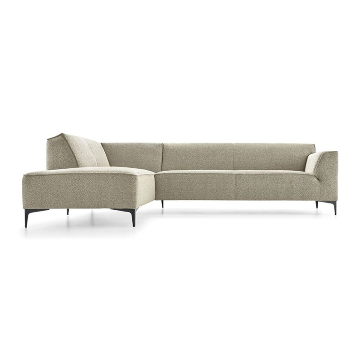 Hoekbank Bayside Bruin Beige - Stof - Baenks
