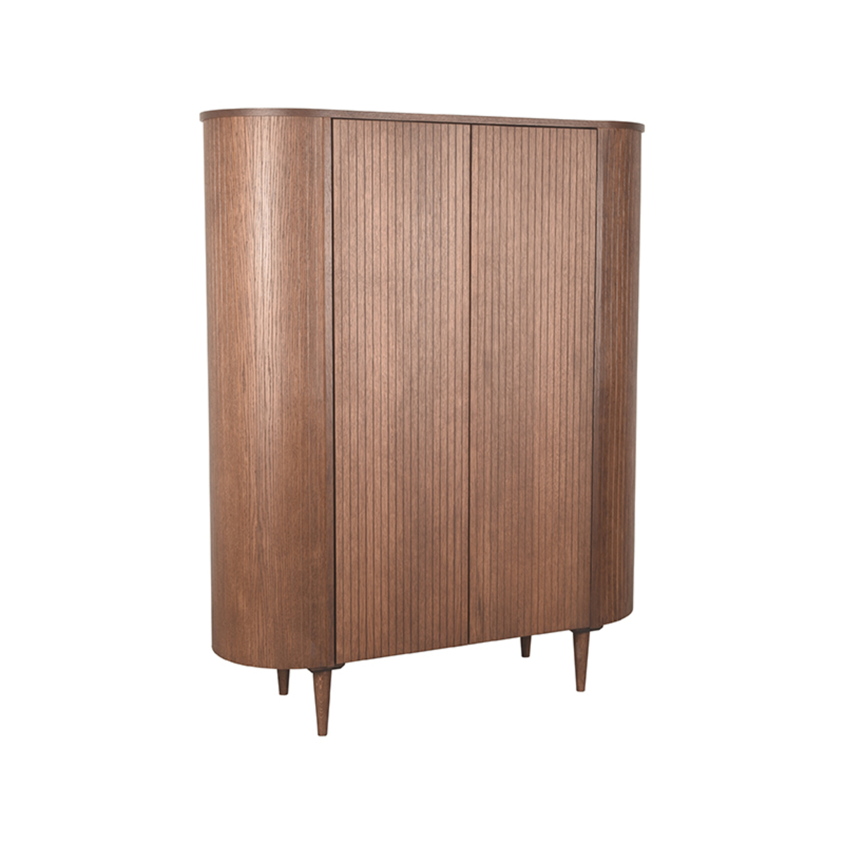 Bergkast Oliva Bruin Walnoot - Eiken - LABEL51