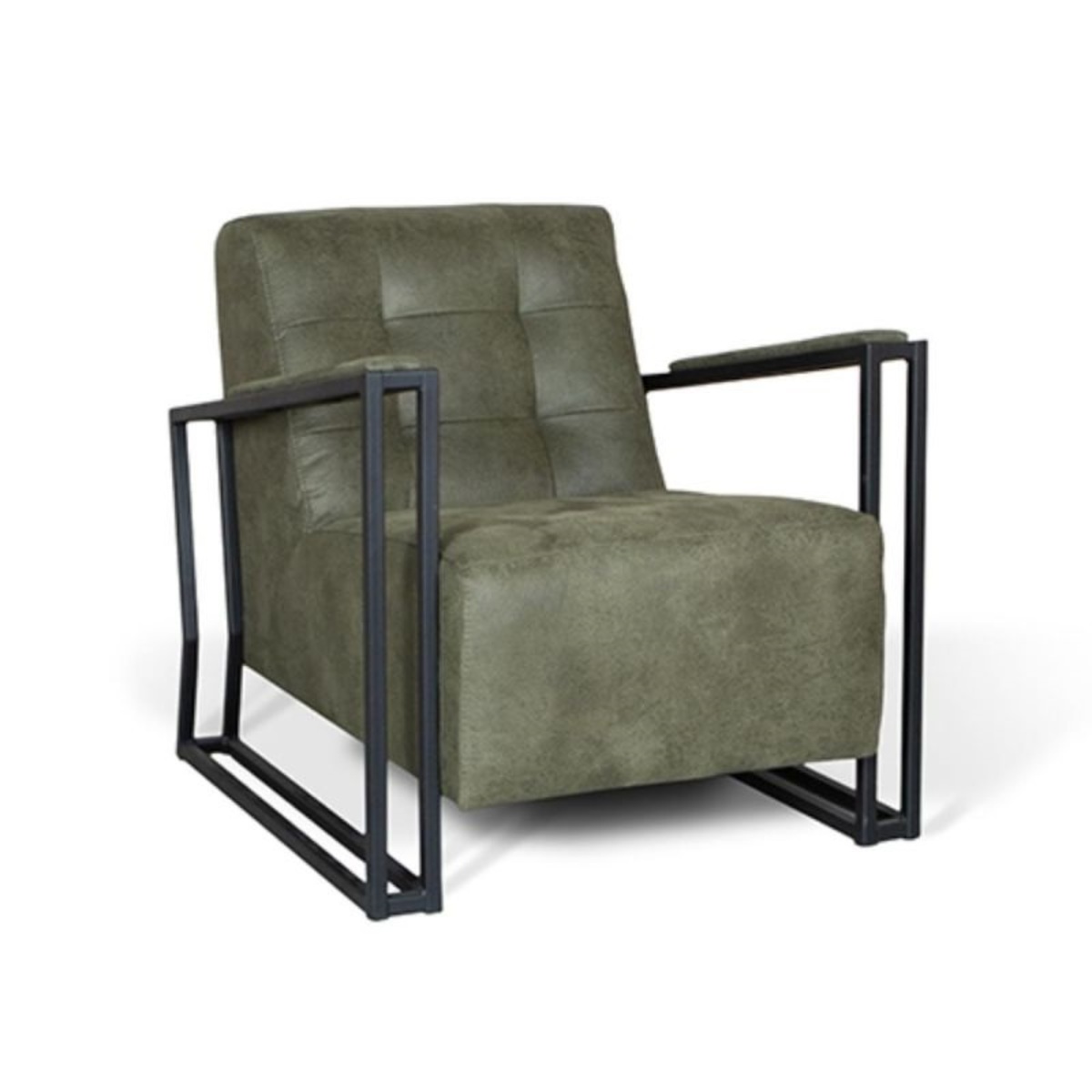 Fauteuil Ilona Groen - Stof - Sevn