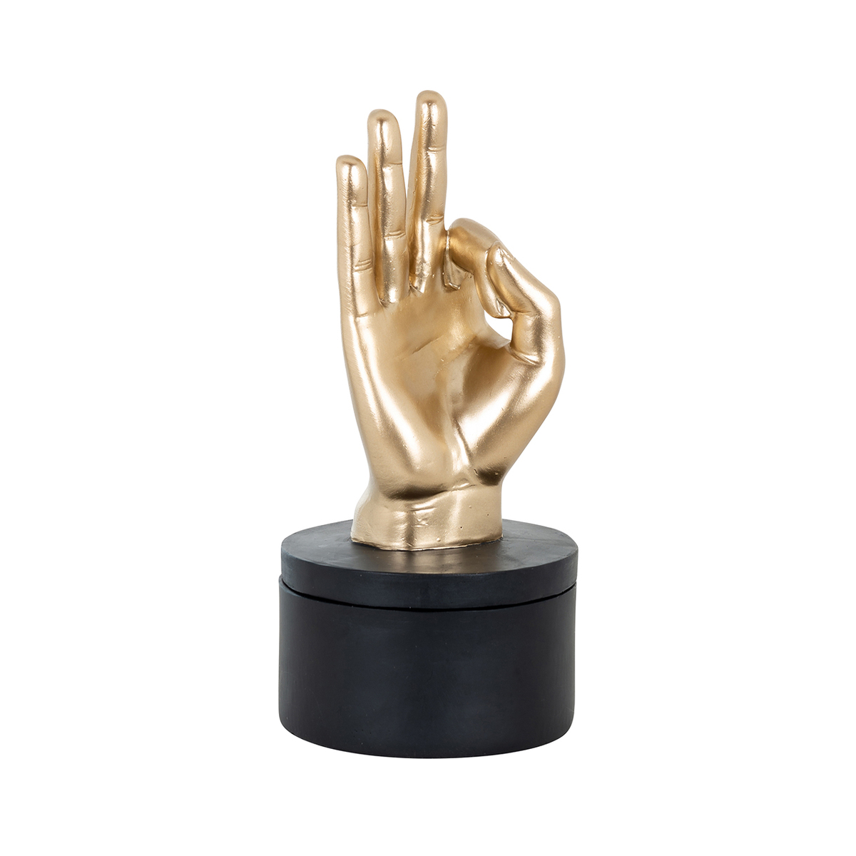 Decoratie Richmond Decoration Zwart Goud - Polyresin - Richmond Interiors