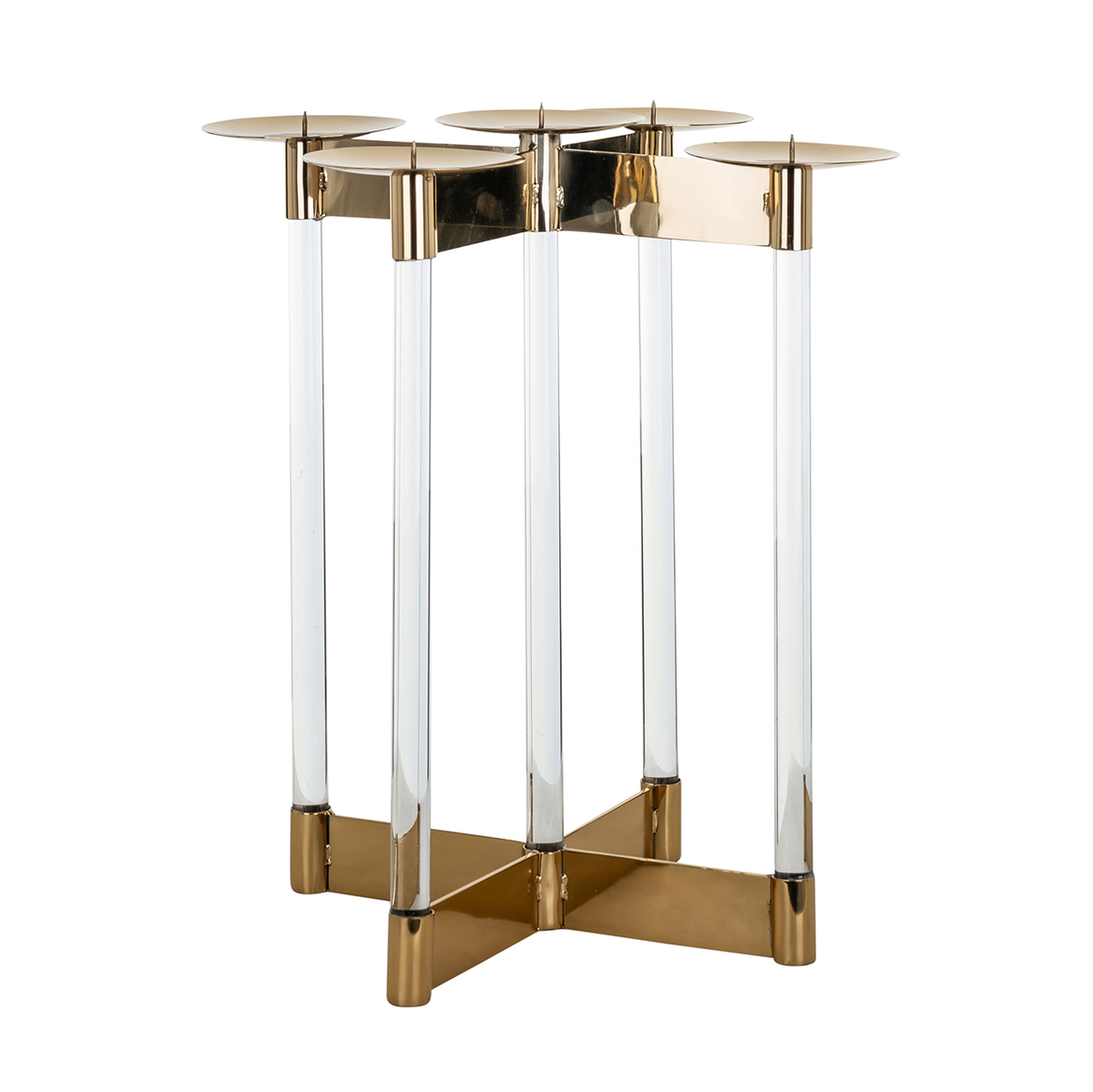 Decoratie Richmond Decoration Geel Goud - PU-Leder - Richmond Interiors