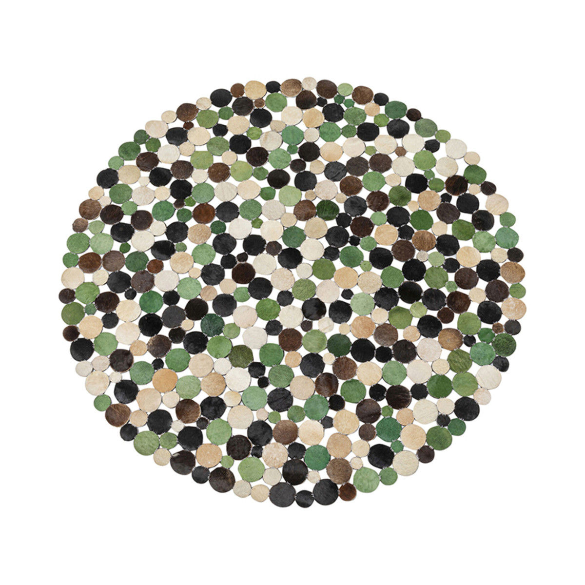 Vloerkleden  Groen Forest - Texture - Kare Design