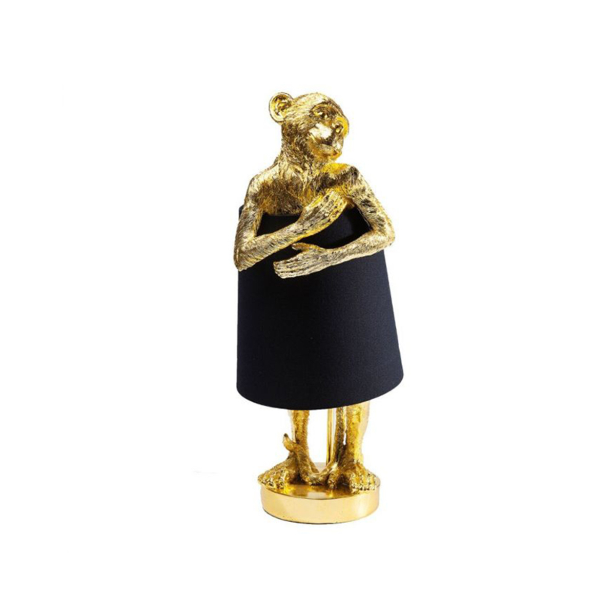 Tafellamp Monkey Bruin Goud - Polyresin - Kare Design