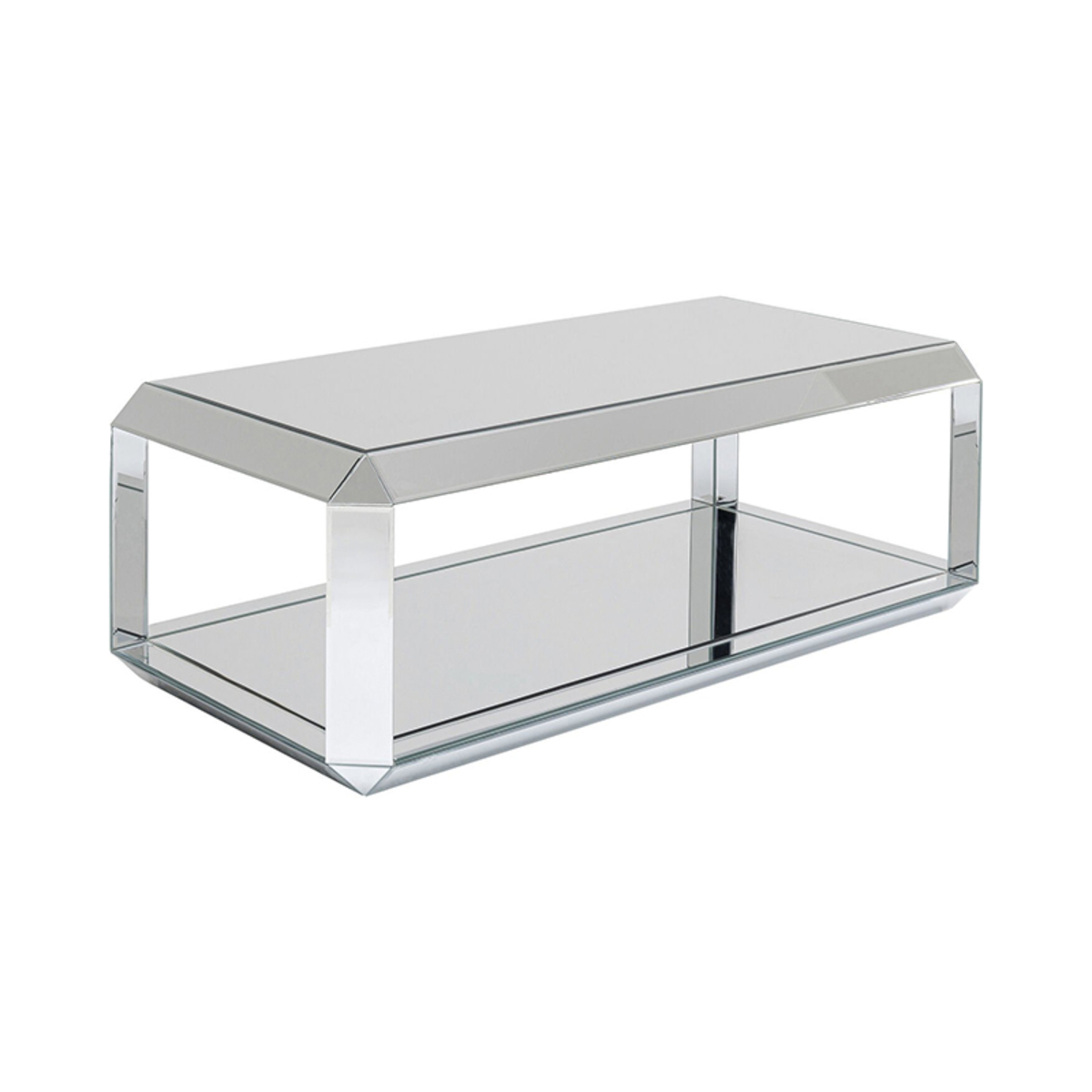 Salontafel Transparant Helder glas - Glas - Kare Design