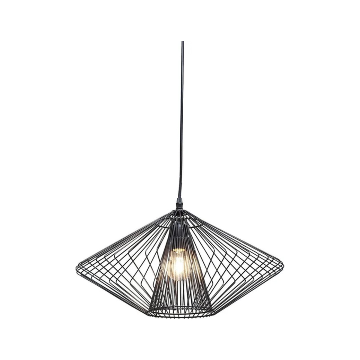 Hanglamp  Zwart - Metaal - Kare Design