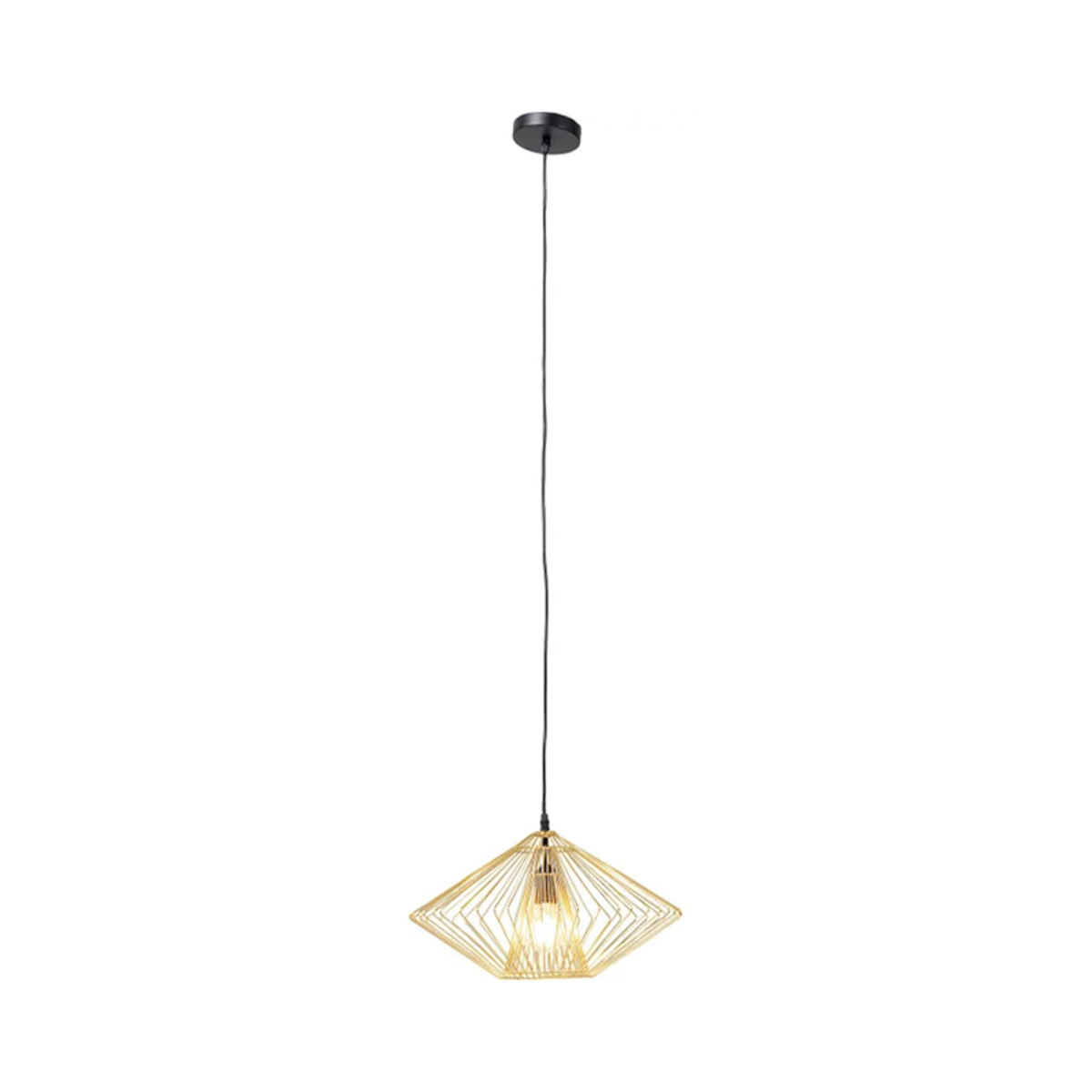 Hanglamp  Geel Goud - Metaal - Kare Design