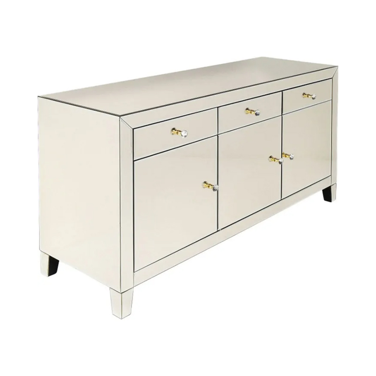 Dressoir Transparant Helder glas - Glas - Kare Design