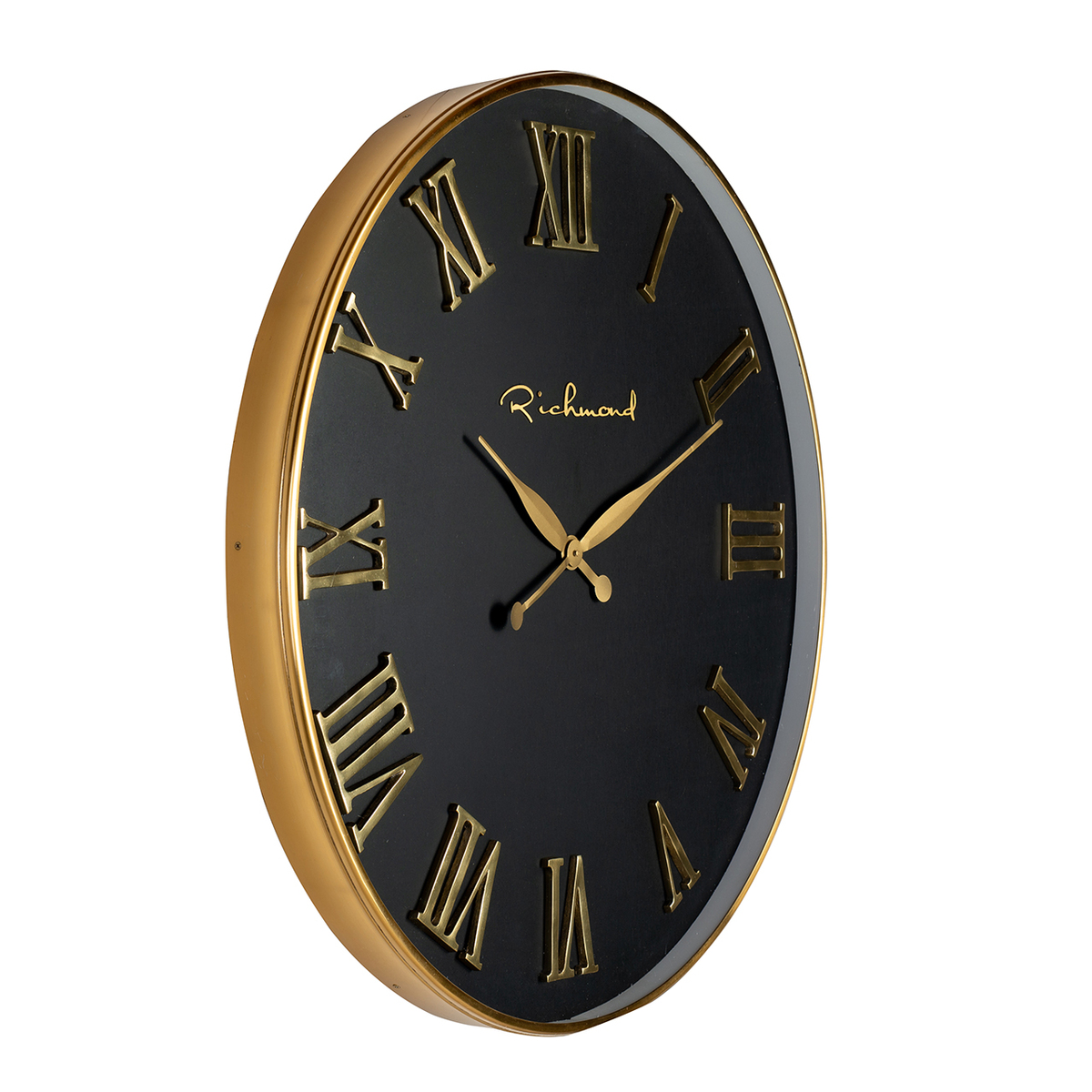 Klok Richmond Decoration Zwart - Metaal - Richmond Interiors