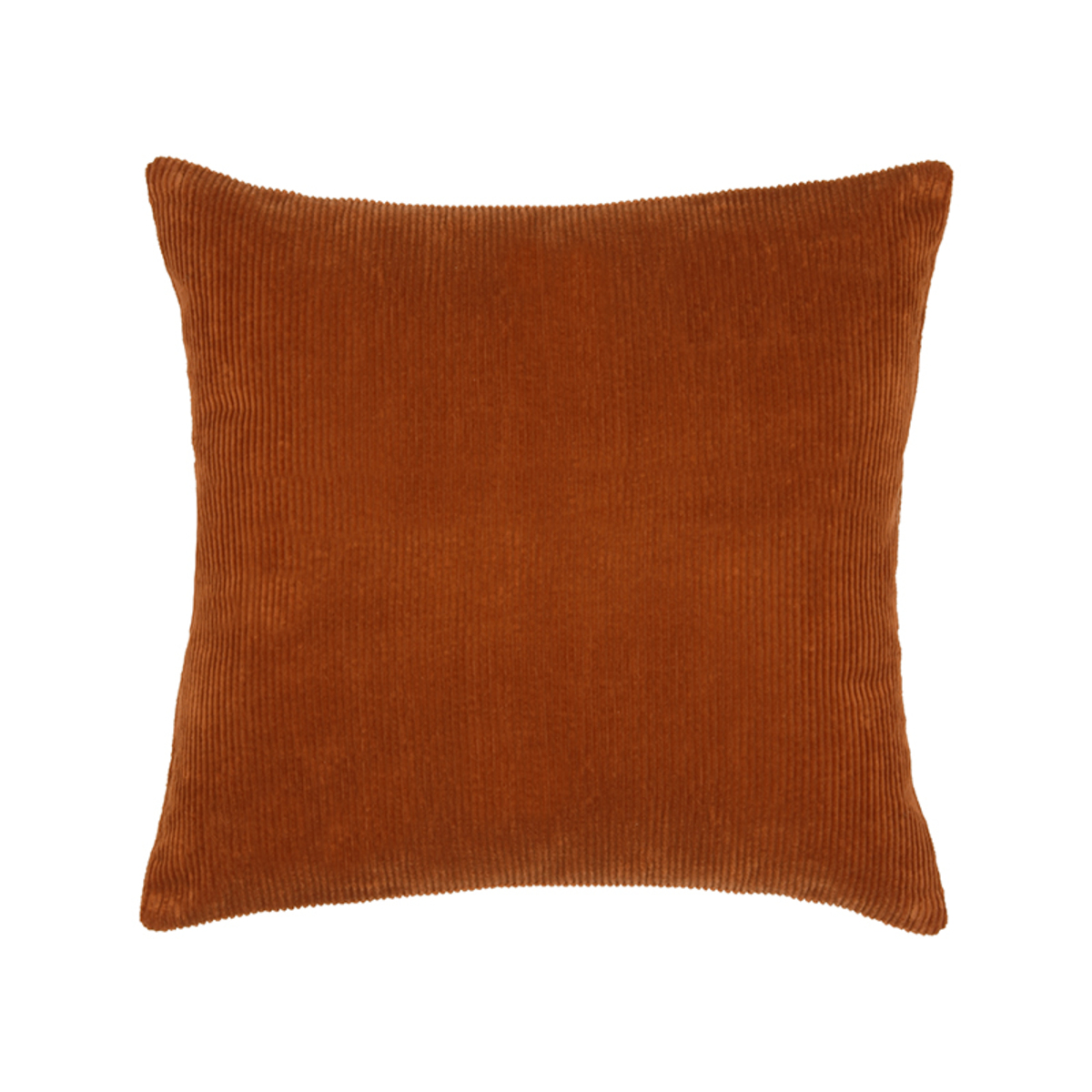 Sierkussen Rib Bruin Rust - Katoen - LABEL51