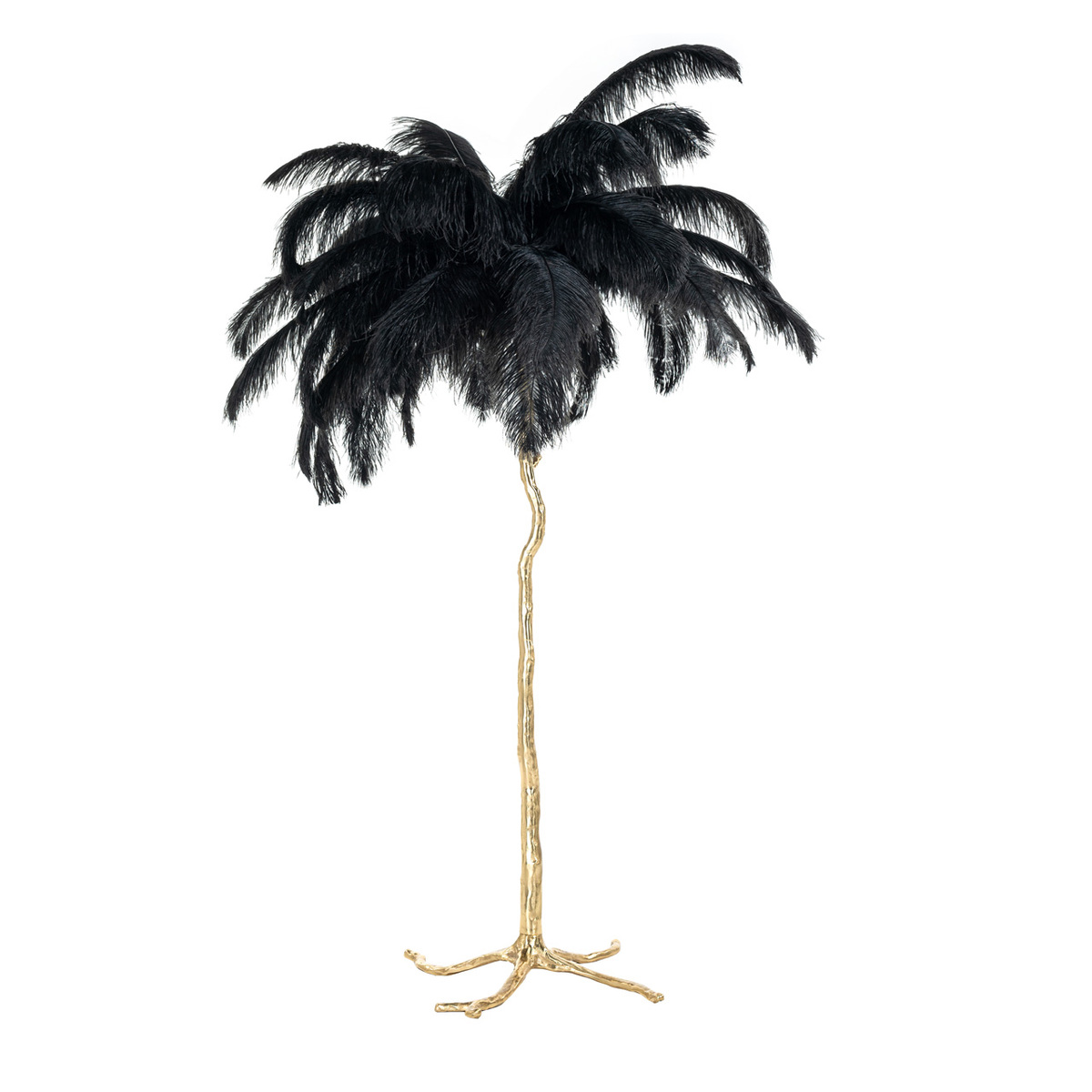 Vloerlamp Burlesque Zwart - Metaal - Richmond Interiors