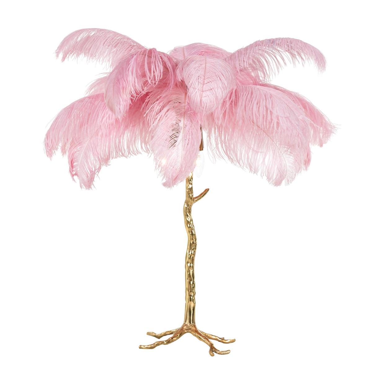 Tafellamp Upanova Roze - Metaal - Richmond Interiors