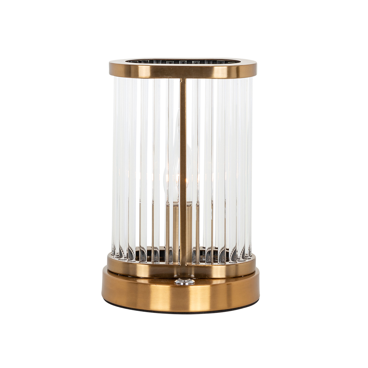 Tafellamp Jazzlyn Geel Goud - Metaal - Richmond Interiors