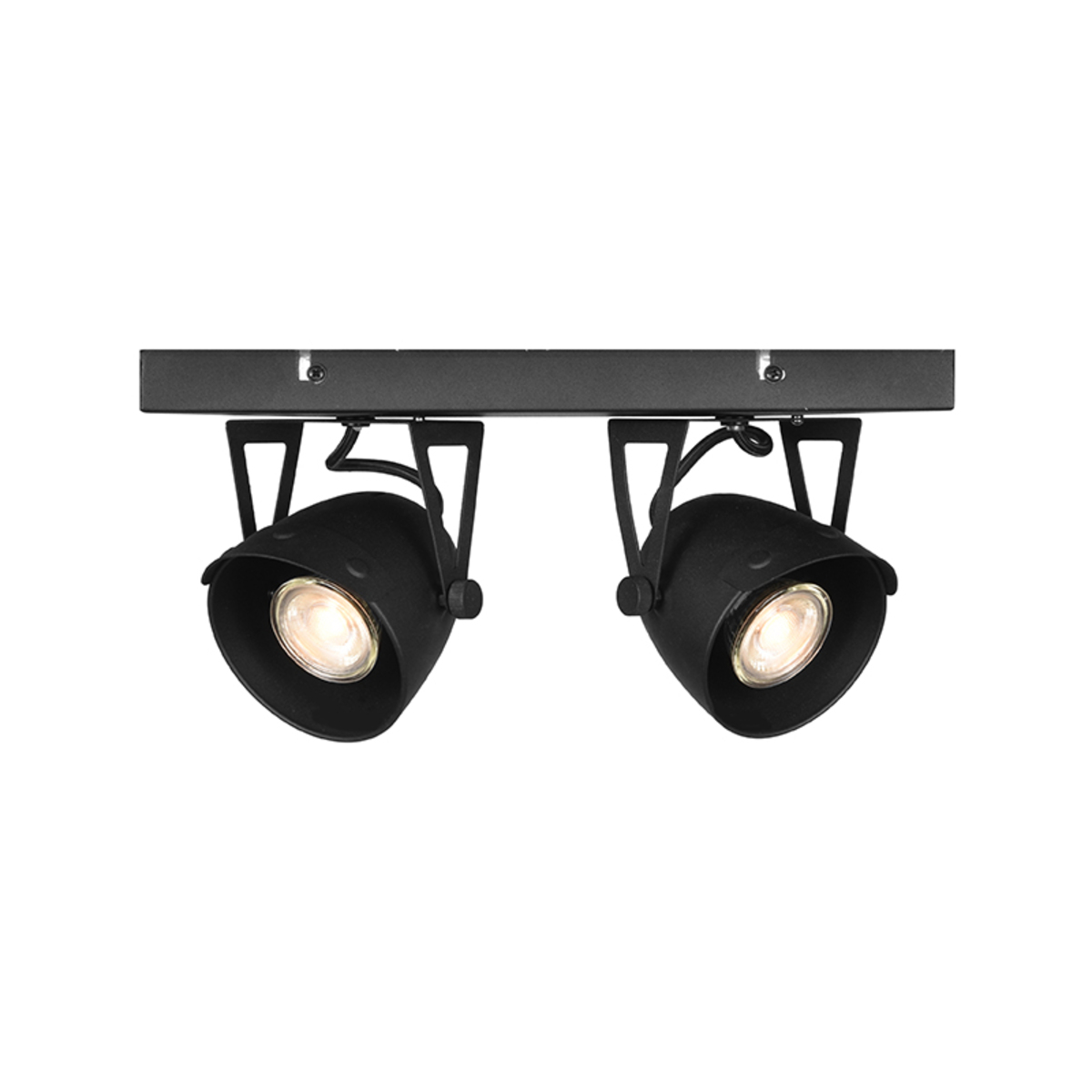 Spot Cap led Zwart - Metaal - LABEL51