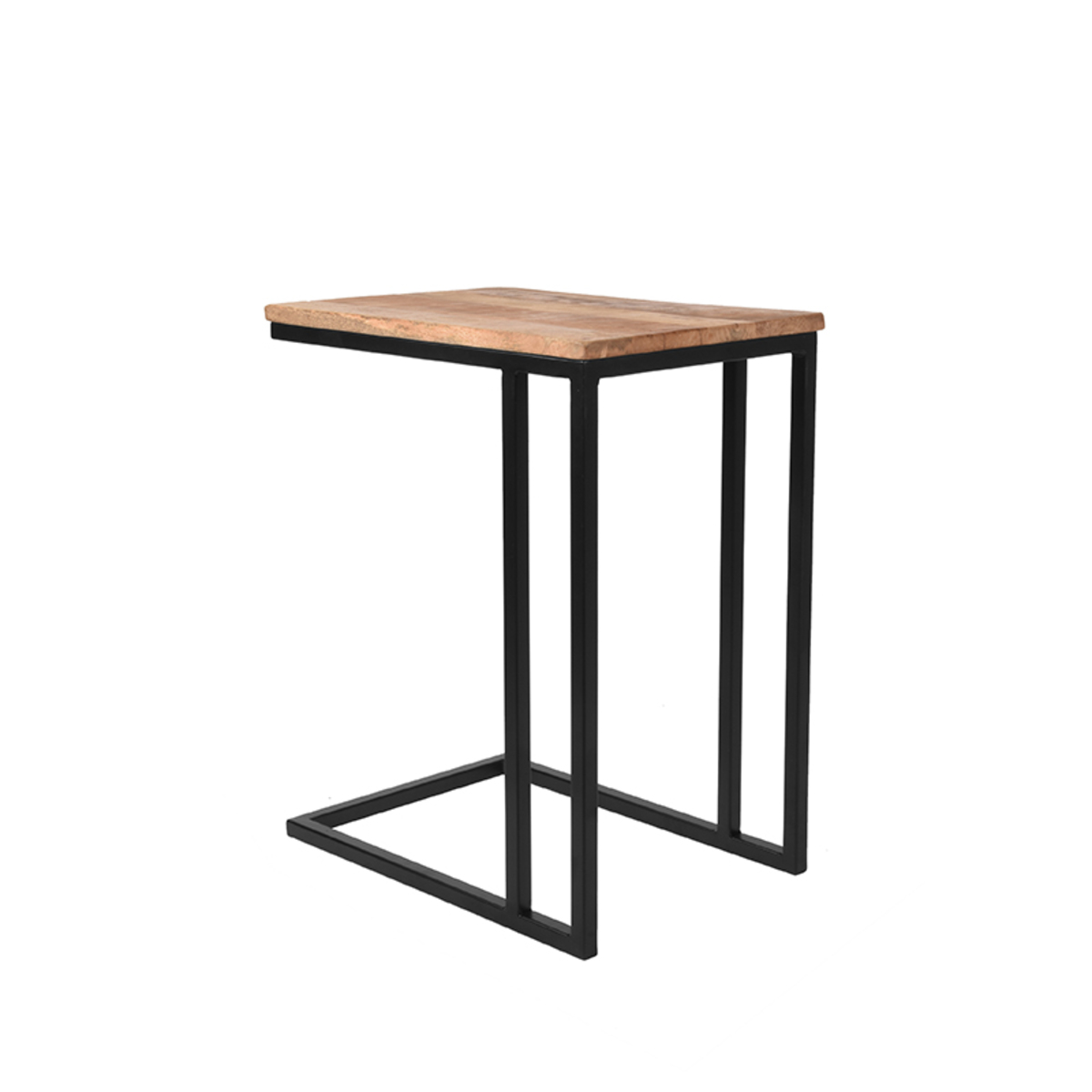 Bijzettafel Move Bruin Rough - Mangohout - LABEL51